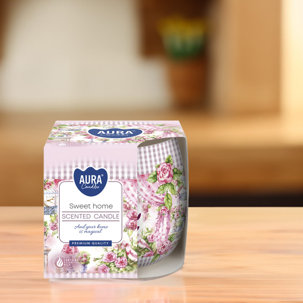 Vela Copo Aromático Doce Lar 20h