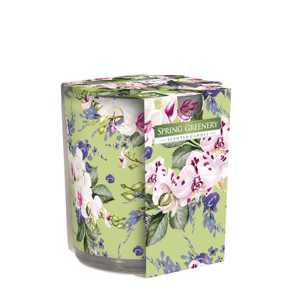 Vela Copo Aromático Primavera Verde 22h
