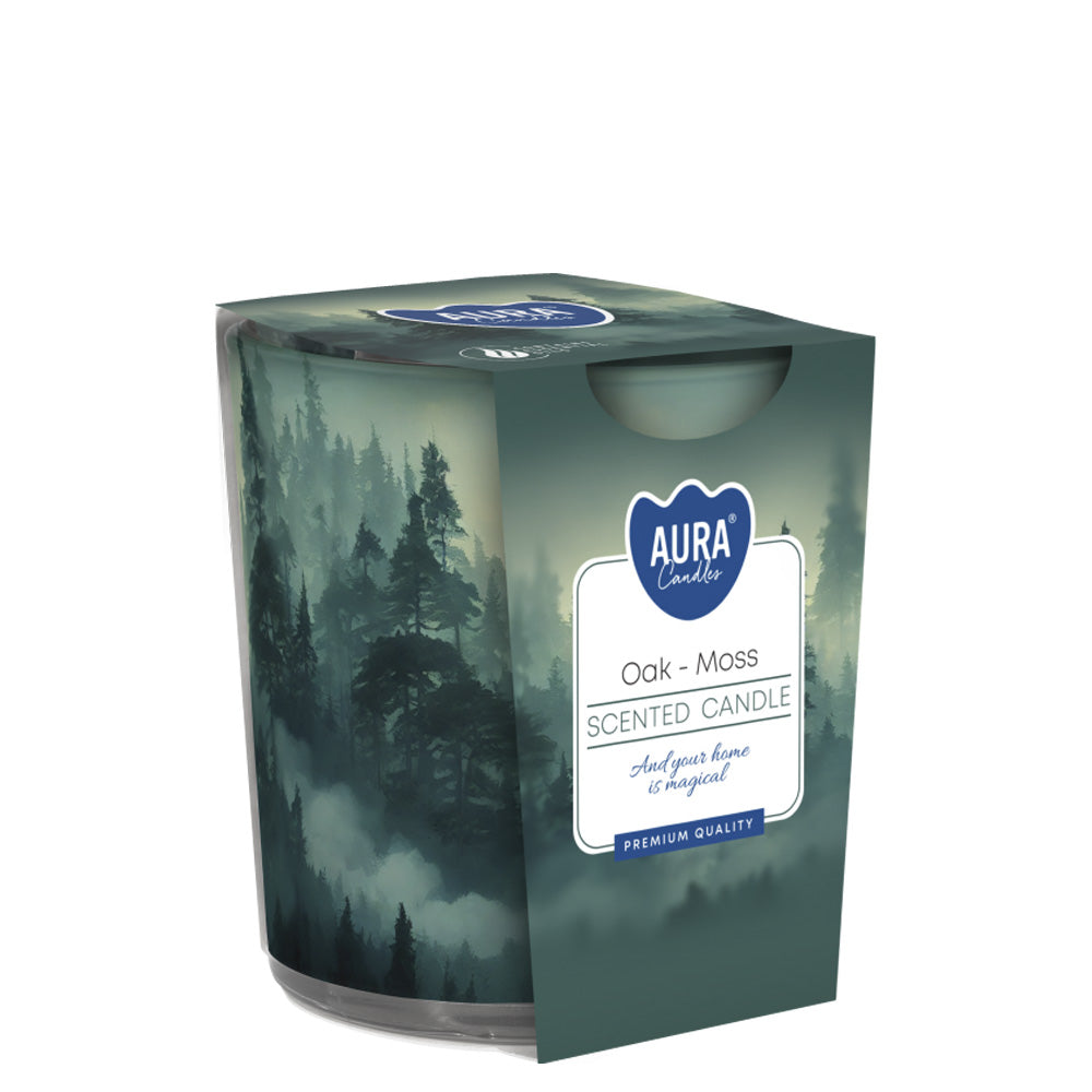 Vela Copo Aromático SN72S Carvalho/Musgo 22h