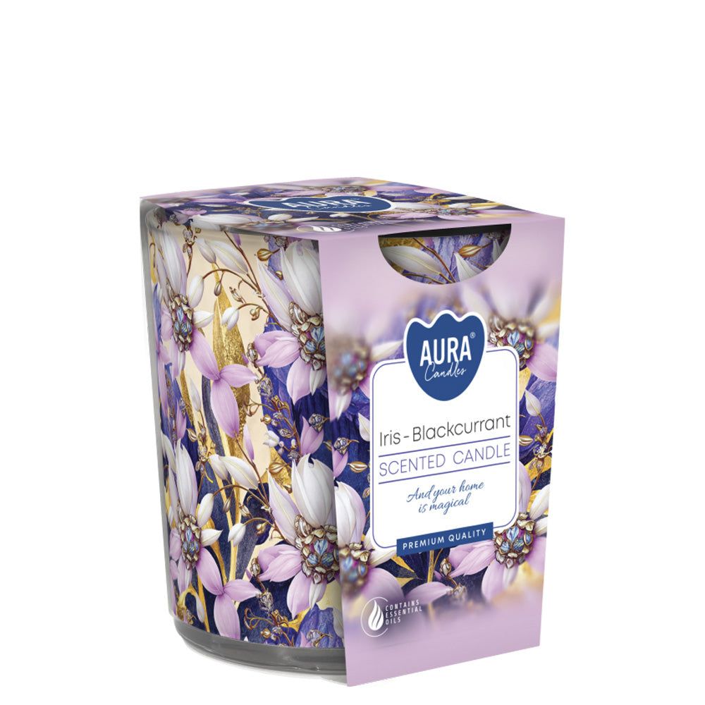 Vela Copo Aromático SN72S Íris/Groselha Preta 22h