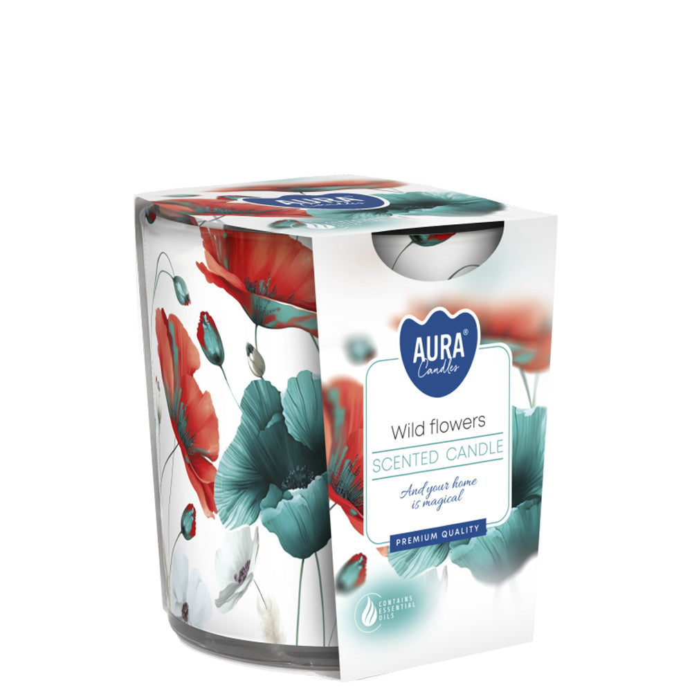 Vela Copo Aromático SN72S Flores Selvagens 22h