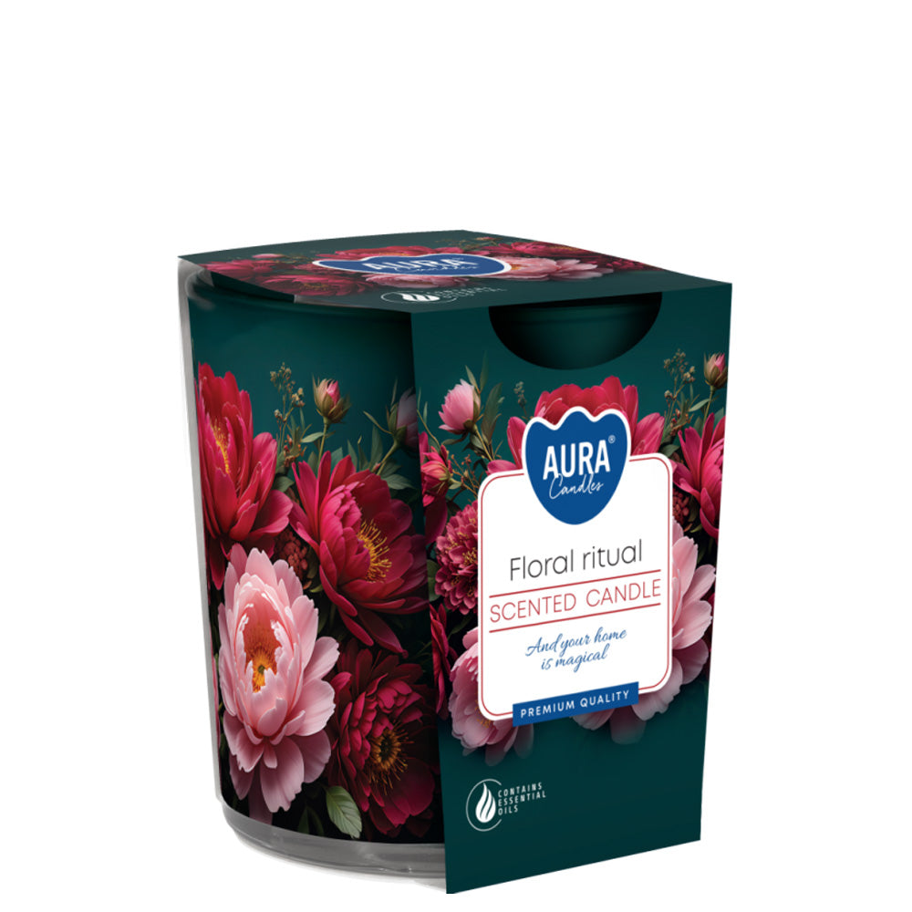 Vela Copo Aromático SN72S Ritual Floral 22h