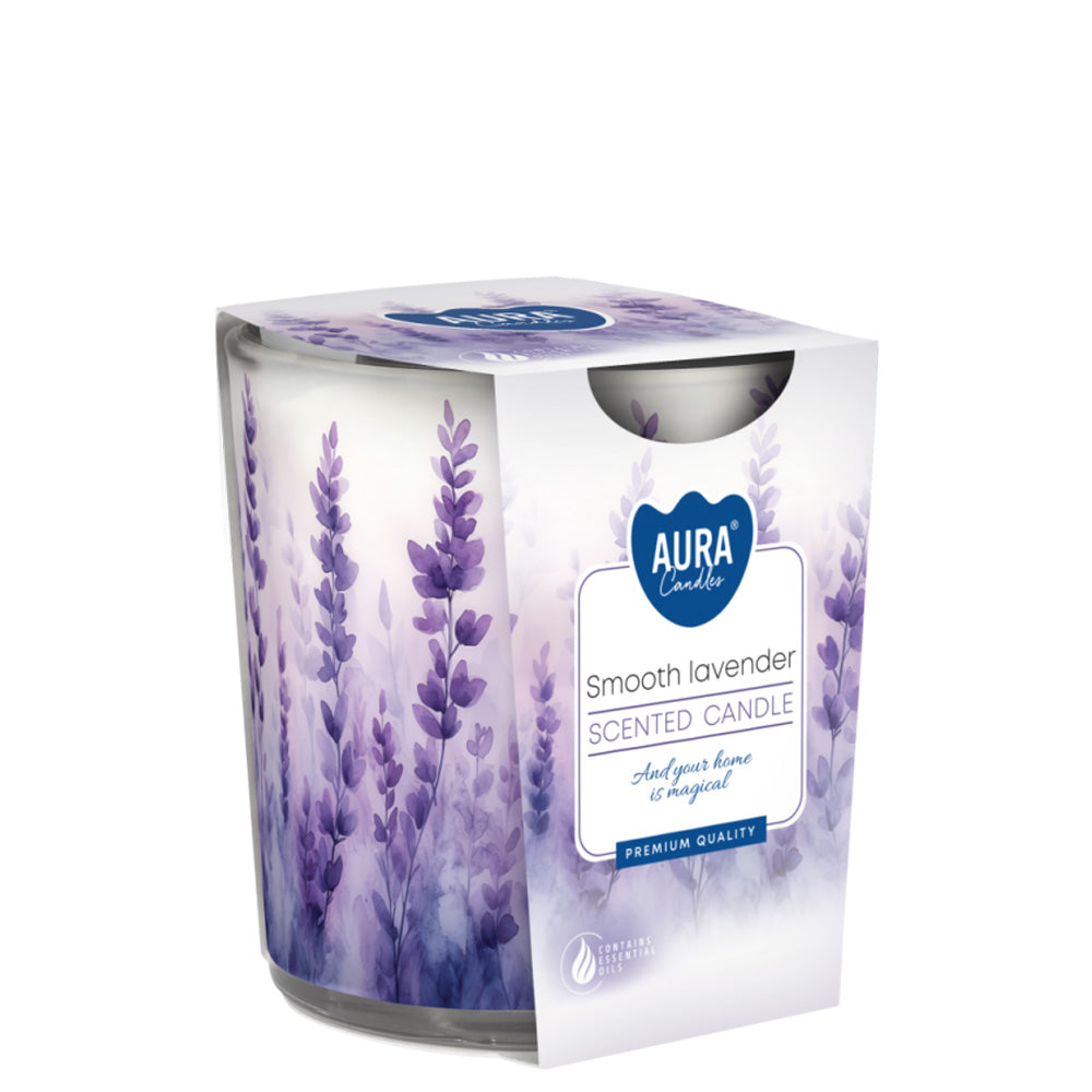 Vela Copo Aromático SN72S Lavanda Suave 22h