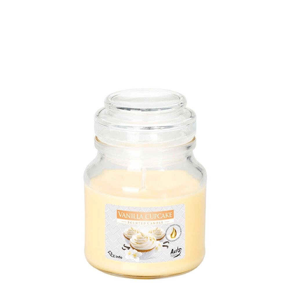 Vela Frasco Aromático Bolo Baunilha 28h