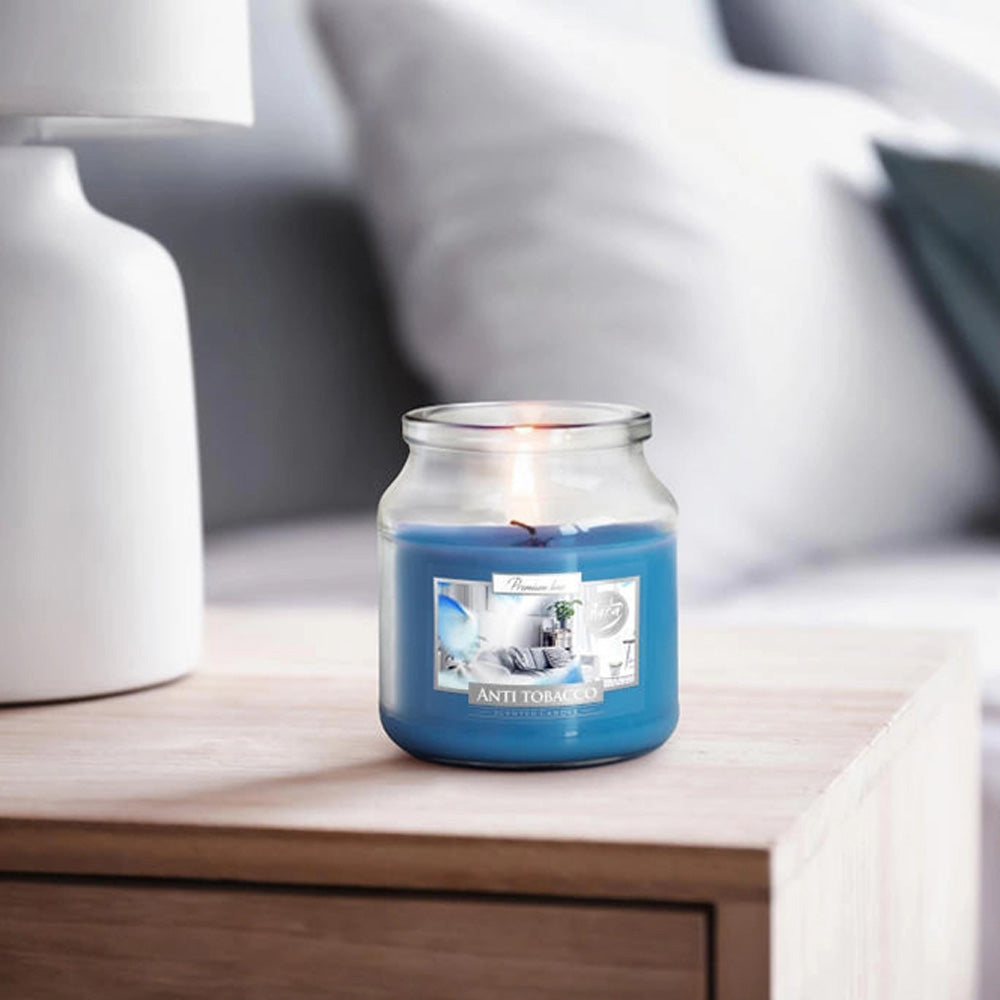 Vela Frasco Aromático Anti Tabaco 28h