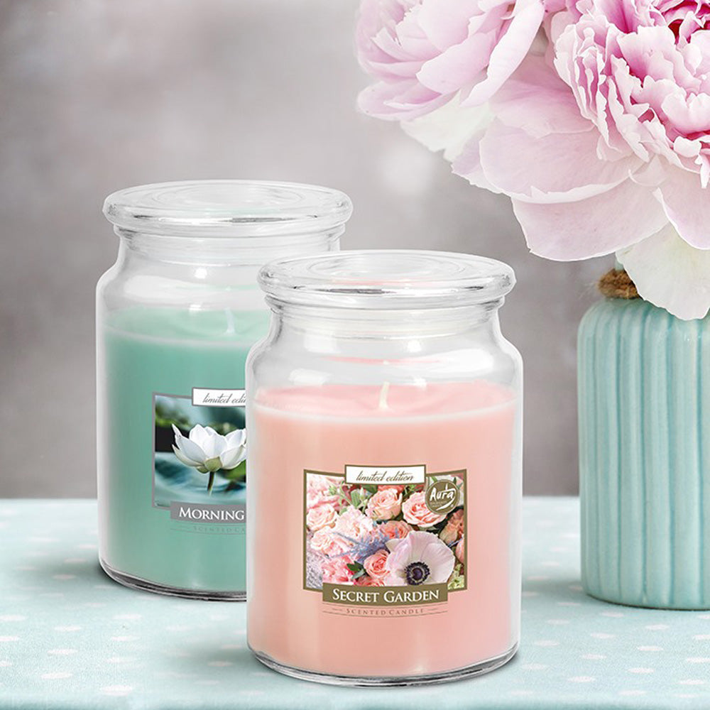 Vela Frasco Aromático Spa Jardim 100h