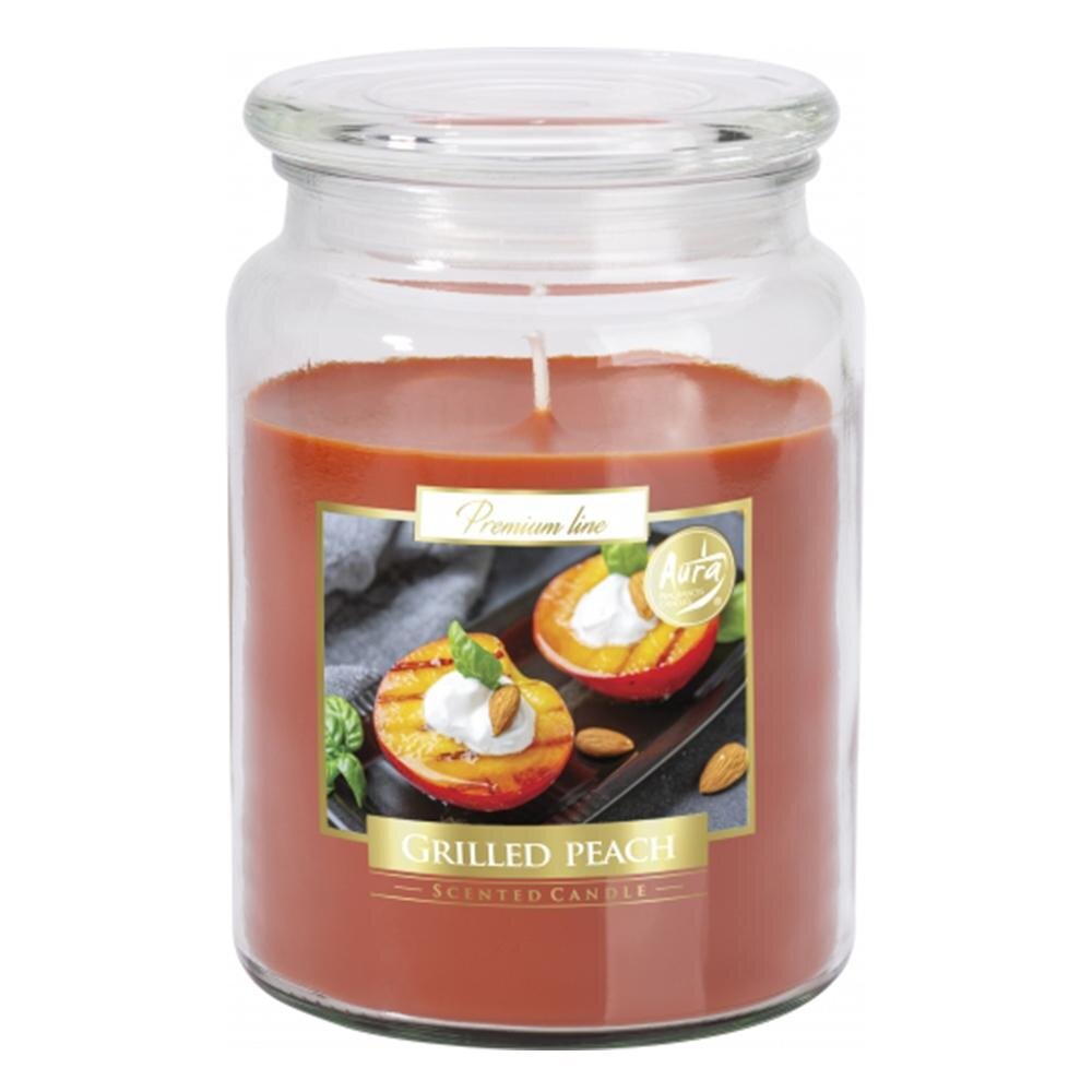 Vela Frasco Aromático Pessêgo Grelhado 100h