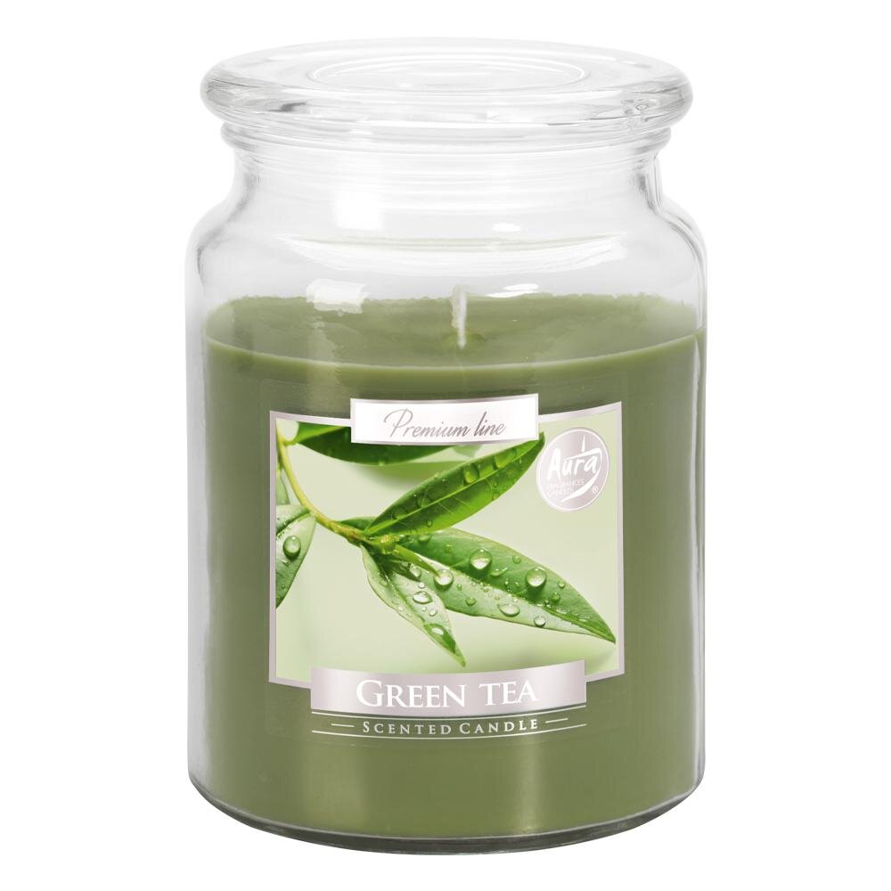 Vela Frasco Aromático Chá Verde 100h