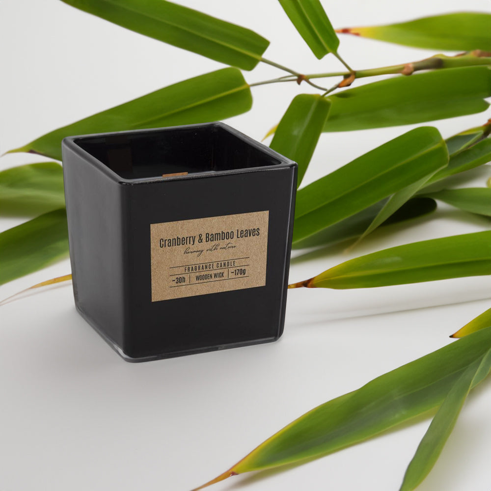 Vela Copo Aromático Oxicoco & Folhas de Bambu 30h