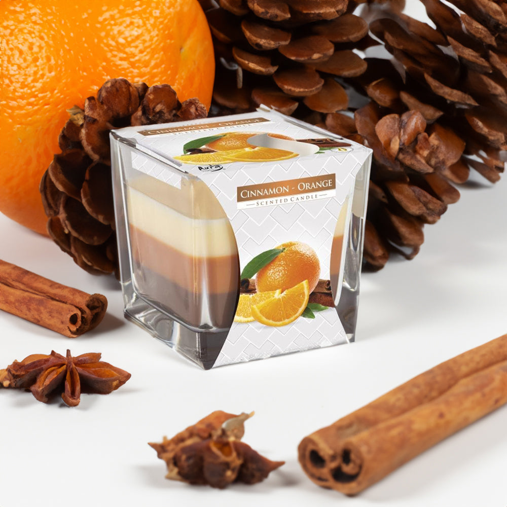 Vela Copo Aromático Canela & Laranja 32h