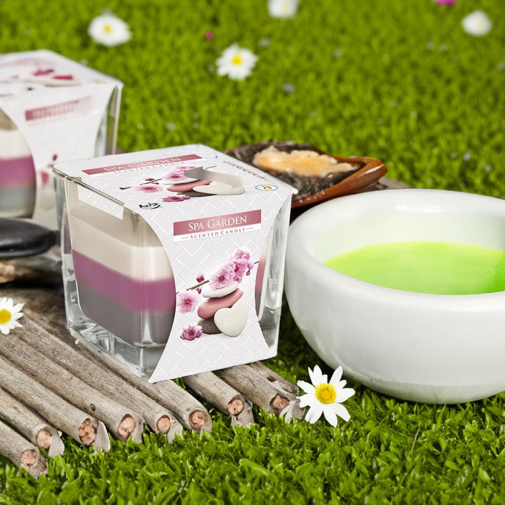 Vela Copo Aromático Spa Jardim 32h