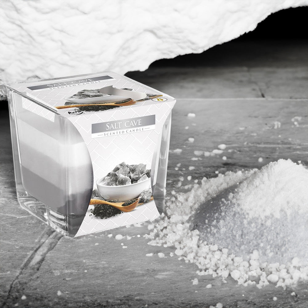 Vela Copo Aromático Caverna de Sal 32 h
