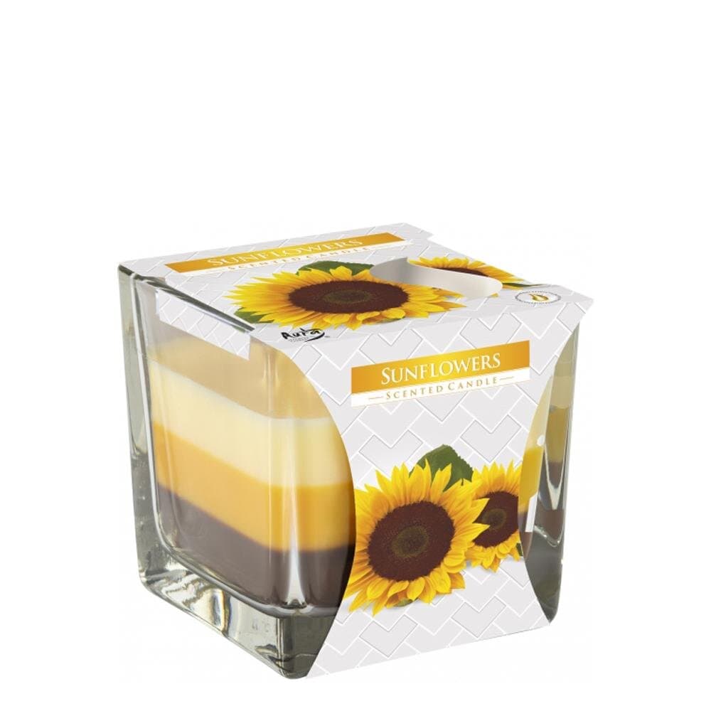 Vela Copo Aromático Girassol 32h