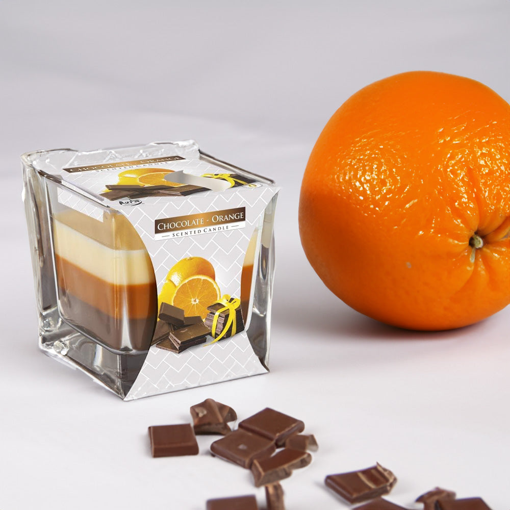 Vela Copo Aromático Chocolate & Laranja 32h