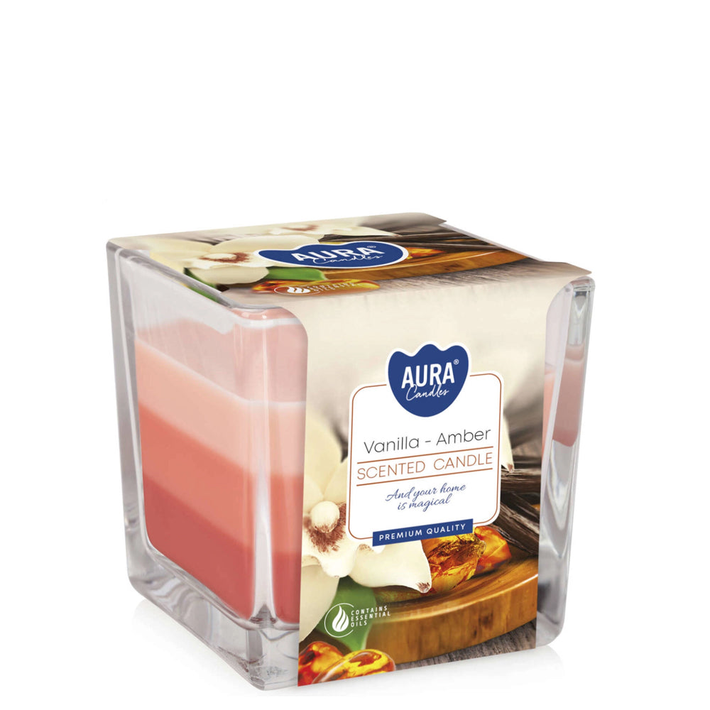 Vela Copo Aromático Baunilha & Ambar 32h