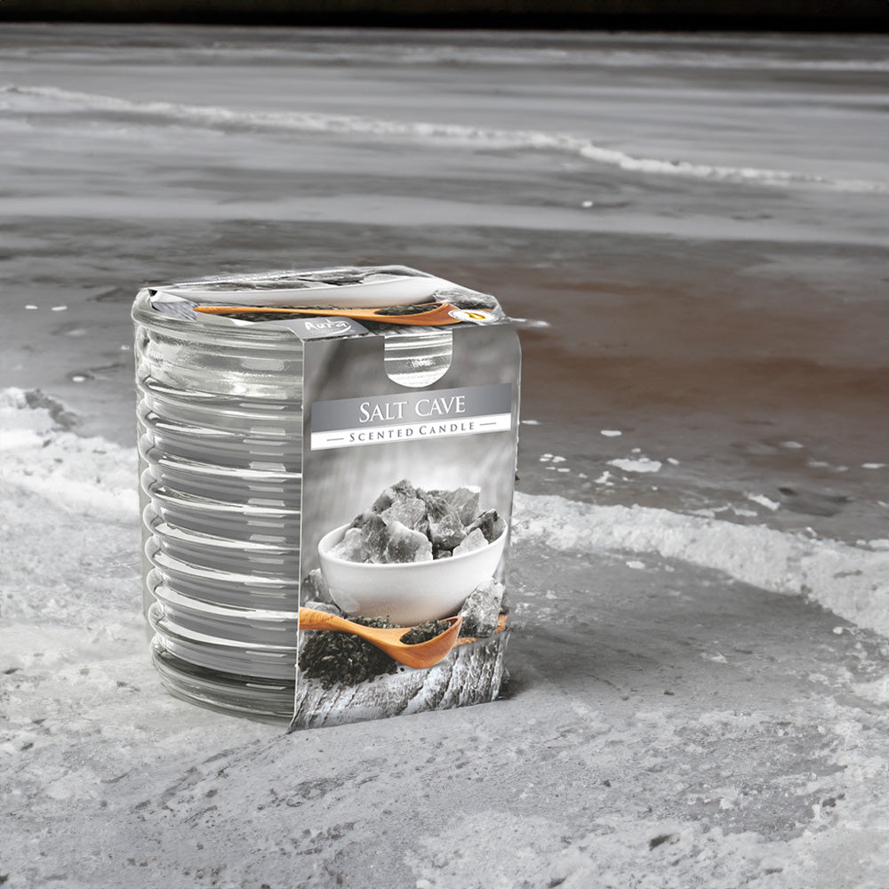 Vela Copo Aromático Caverna de Sal 28h