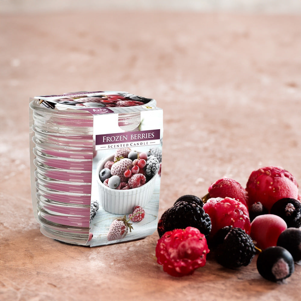 Vela Copo Aromático Bagas Congeladas 28h