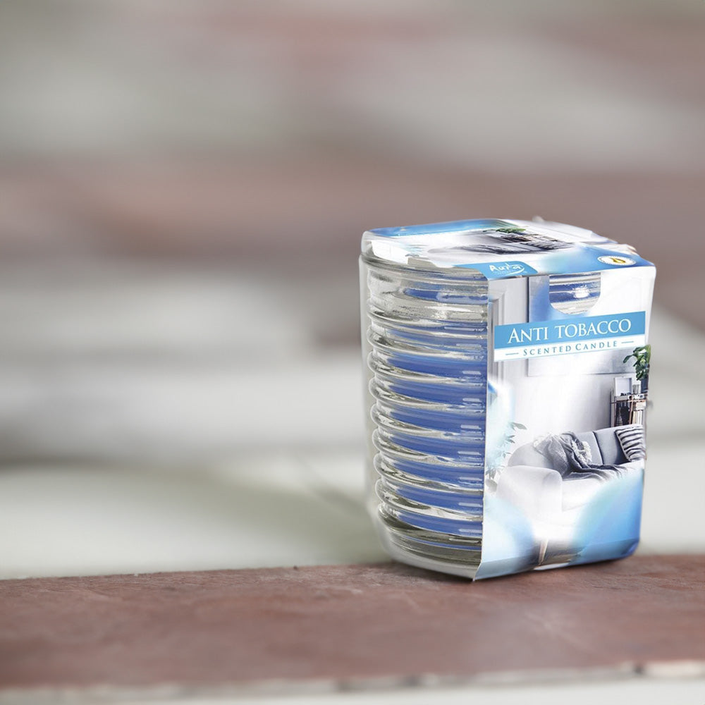 Vela Copo Aromático Anti Tabaco 28h