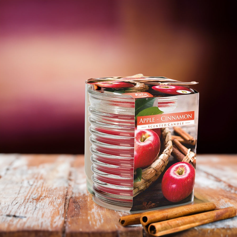 Vela Copo Aromático Maçã & Canela 28h