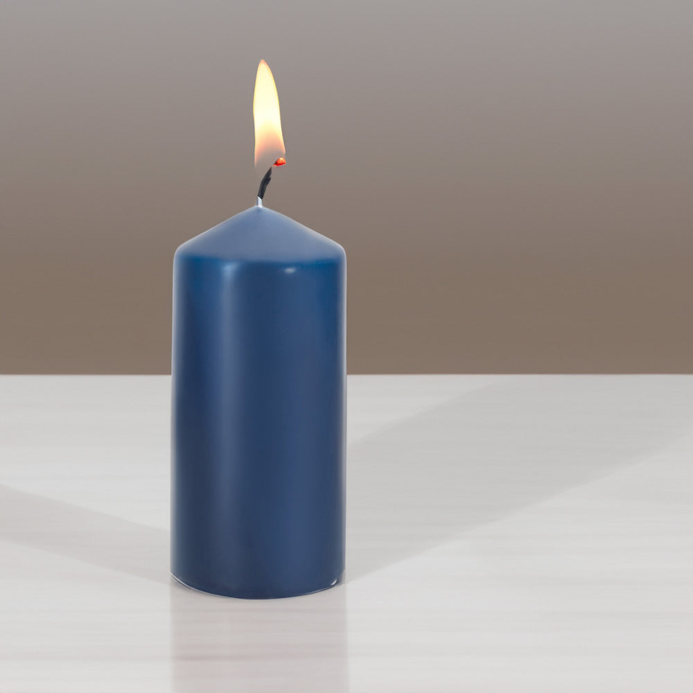 Vela Pilar 60x100mm Azul 30h