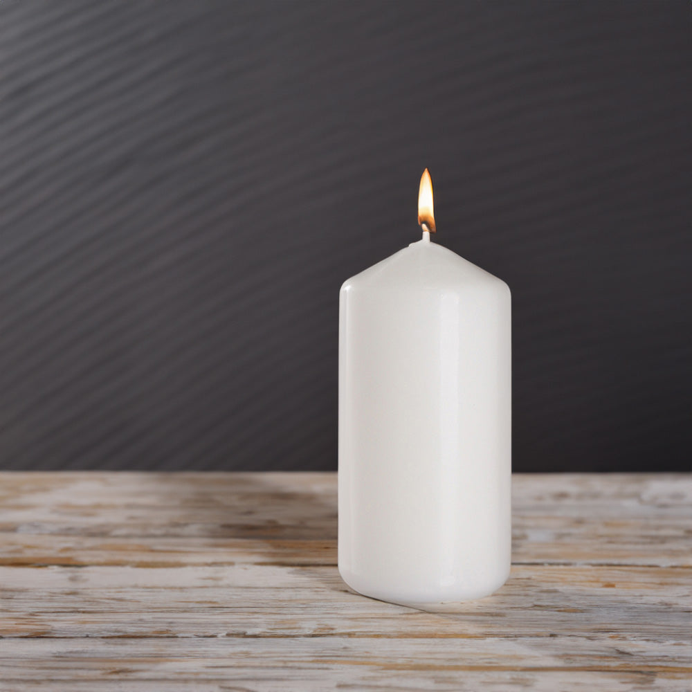 Vela Pilar 60x100mm Branca 30h