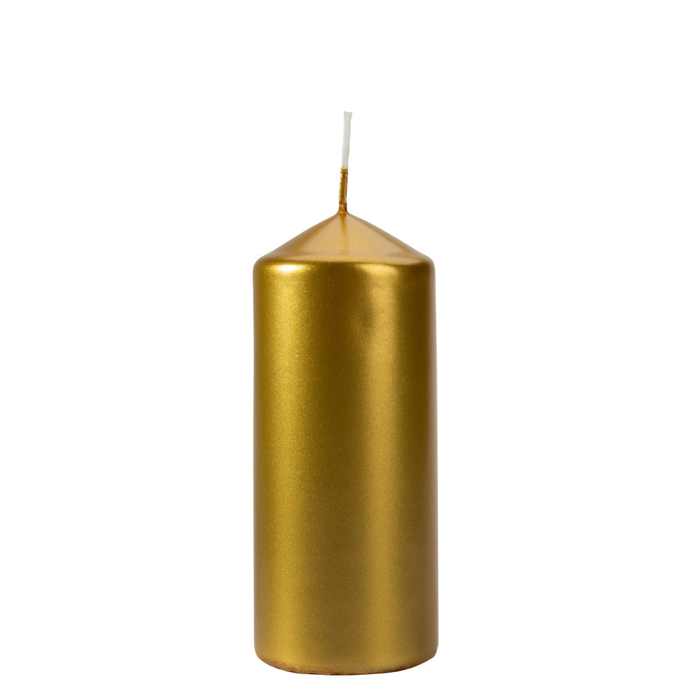 Vela Pilar SW60/120 Ouro Metálico