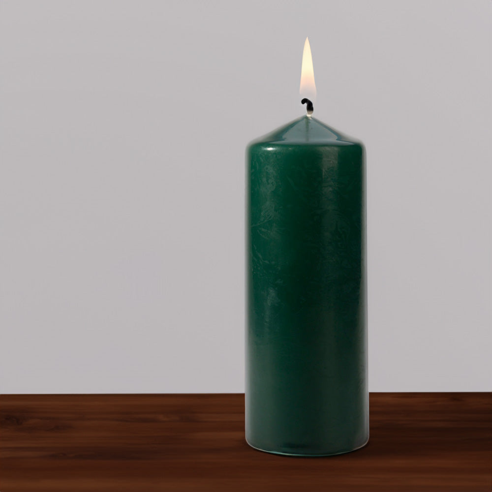 Vela Pilar 60x150mm Verde 48h