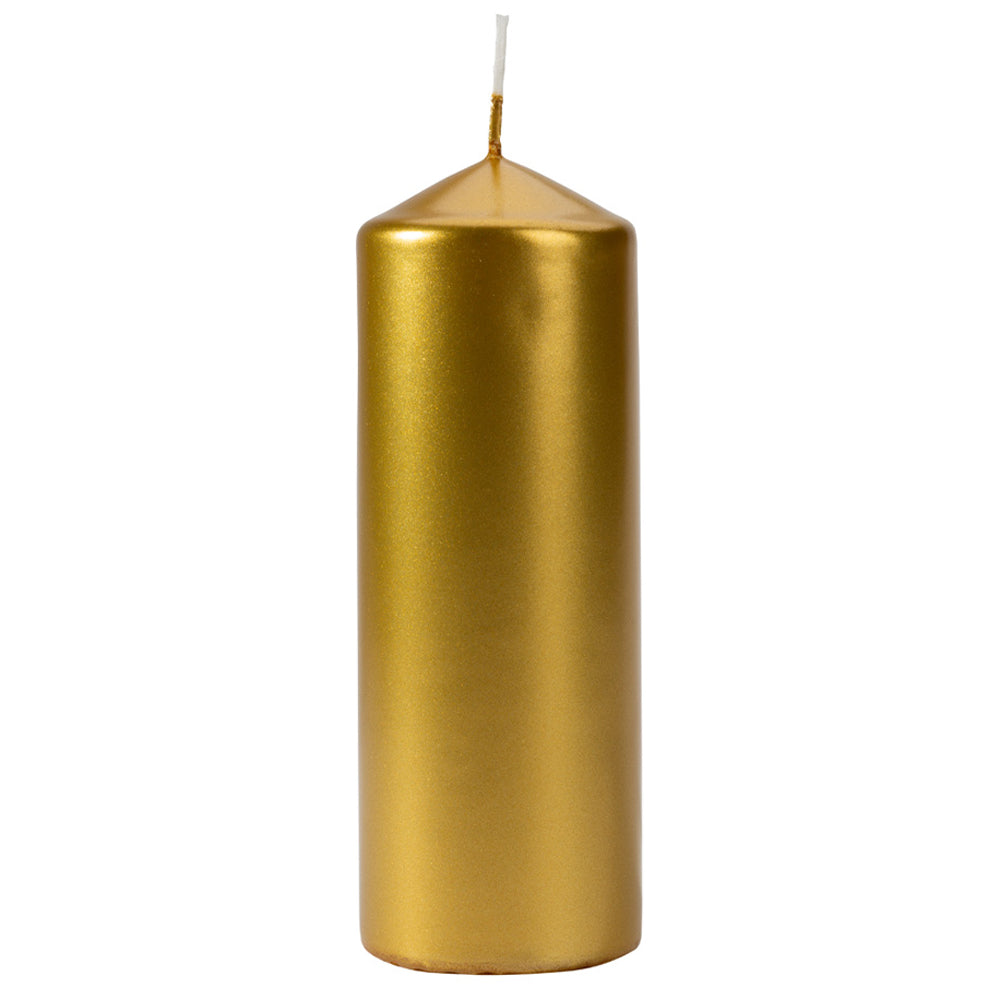 Vela Pilar SW60/150 Ouro Metálico 48h