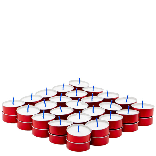 Vela Tealight Pack.50 Vermelho 6h