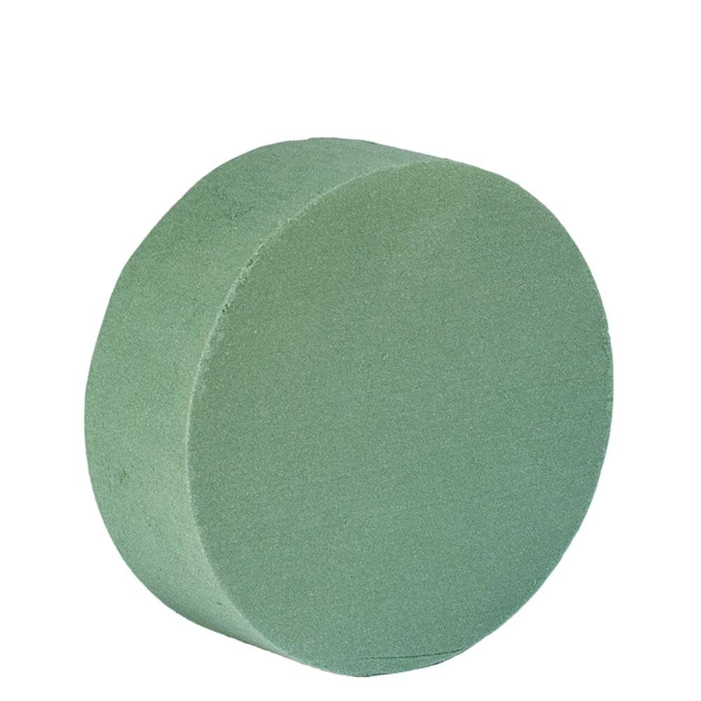 Esponja Floral Redonda p/Flores Naturais 160x60mm