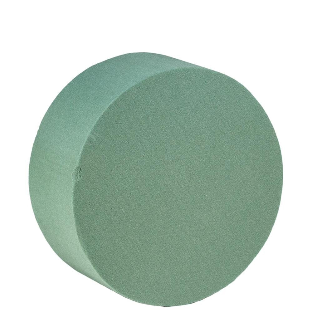 Esponja Floral Redonda p/Flores Naturais 170x70mm