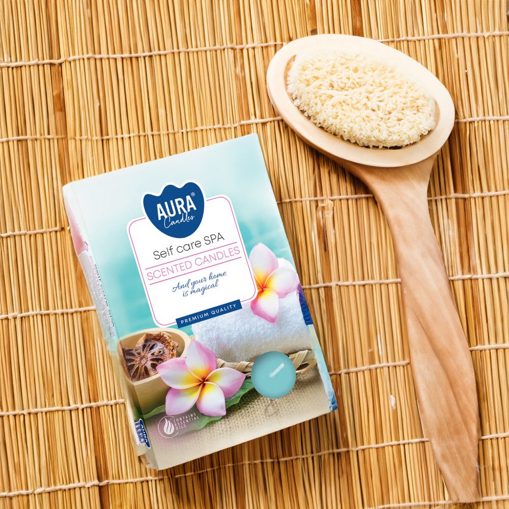 Vela Tealight Aromática Pack.6 Bem Estar SPA 4h