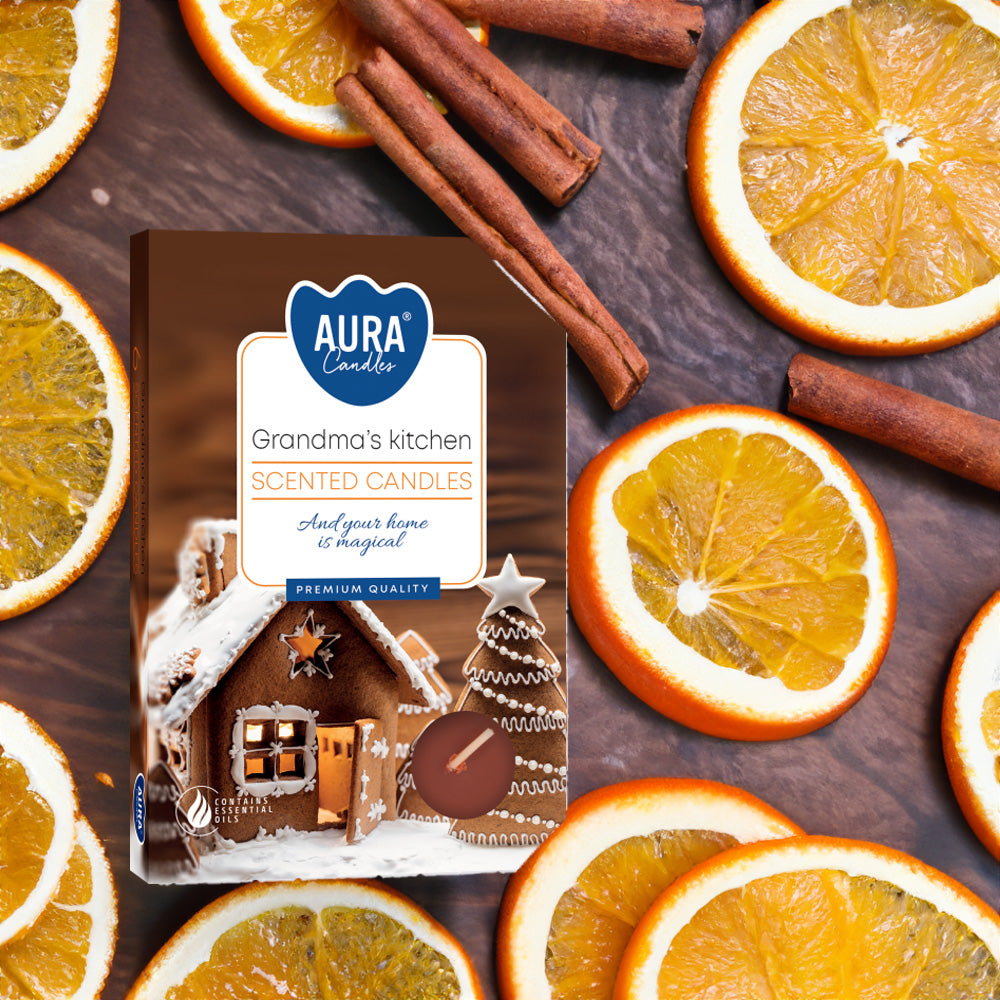 Vela Tealight Aromática Pack.6 Cozinha Avó 4h