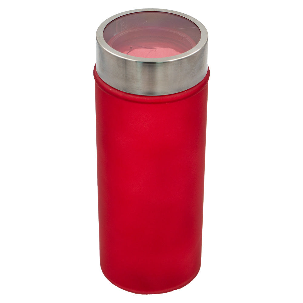 Candeeiro Vidro LED V28120 120 Dias Vermelho