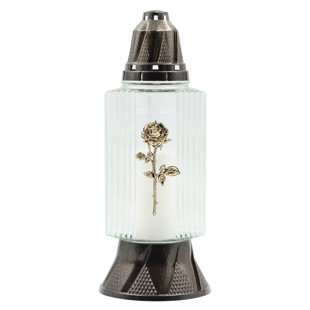 Vela Candeeiro Vidro V574BRZ (Recarga 0160)