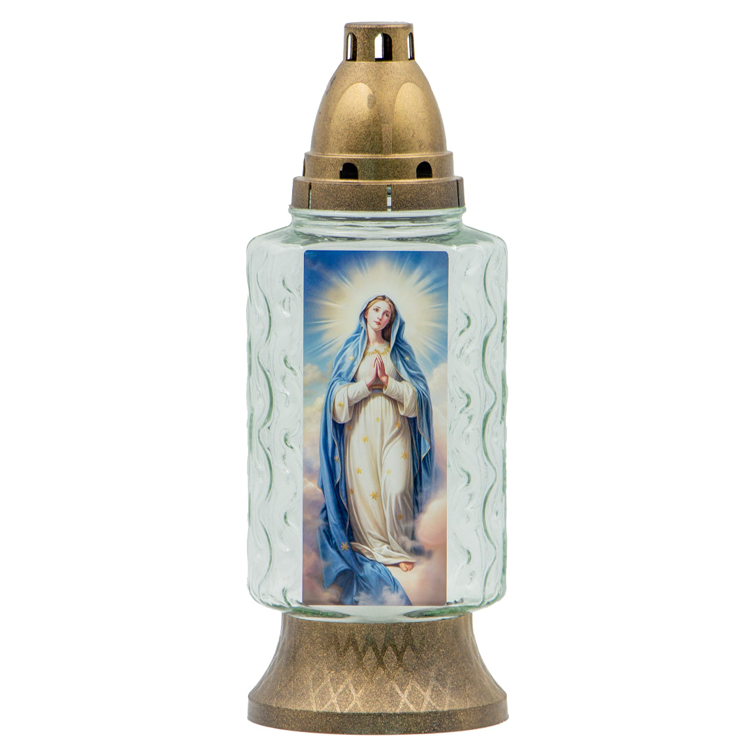 Vela Candeeiro Vidro VZ418F (Recarga 0160)