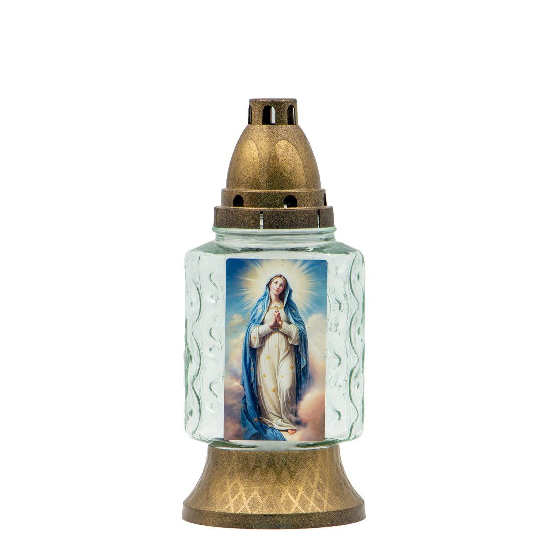 Vela Candeeiro Vidro VZ419F (Recarga 0140)