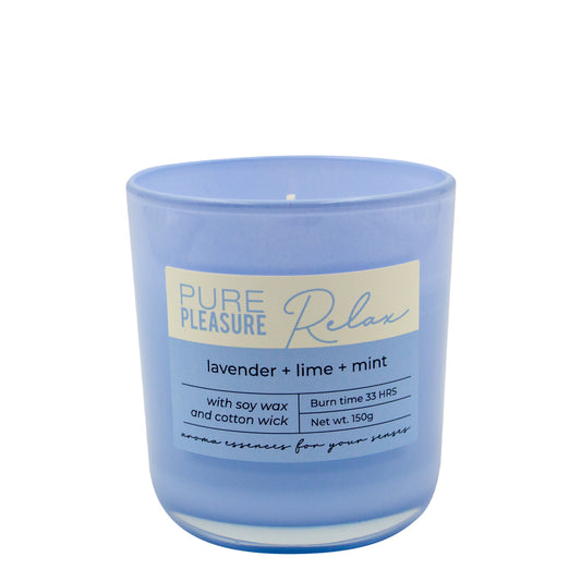 Vela Copo Aromático Pure Pleasure Relax 33h