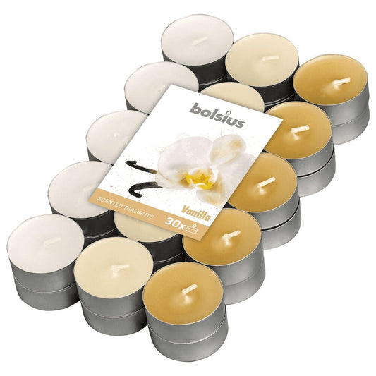 Vela Tealight Aromático Pack.30 Baunilha 4h