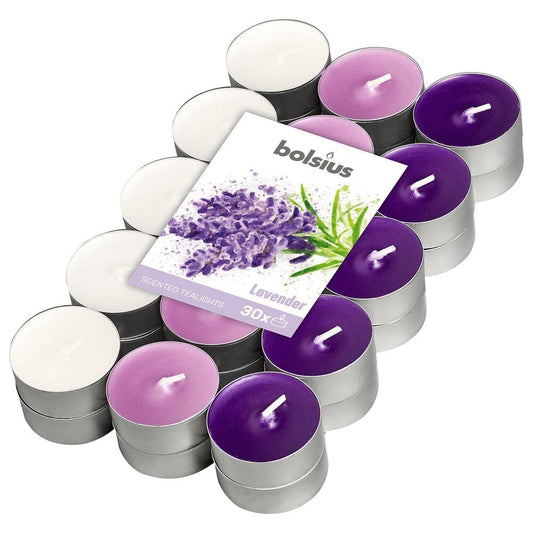 Vela Tealight Aromático Pack.30 Lavanda 4h