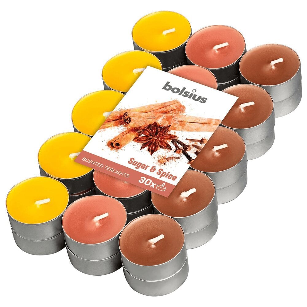 Vela Tealight Aromático Pack.30 Especiarias 4h