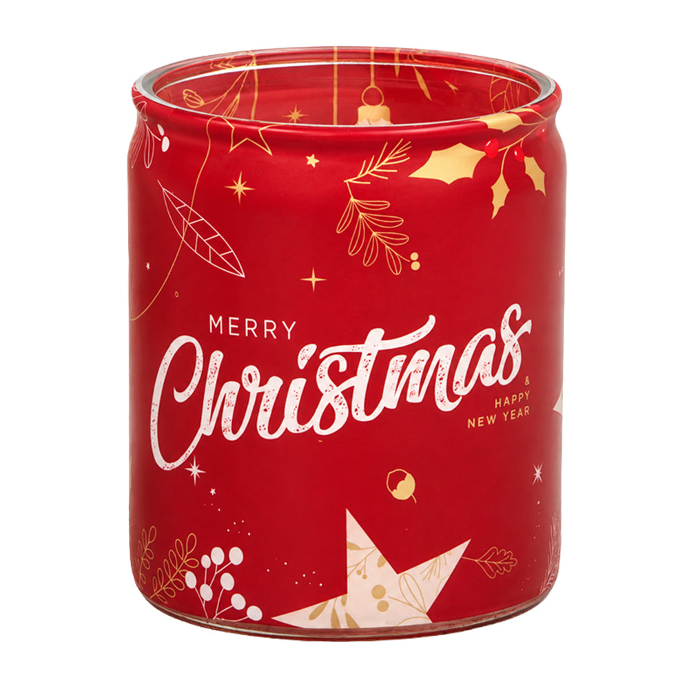 Vela Copo Aromático 82x68mm Feliz Natal 23h