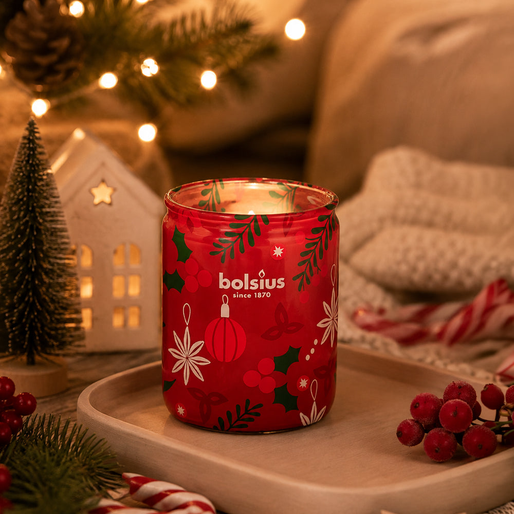 Vela Copo Aromático 82x68mm Decoração de Natal 23h