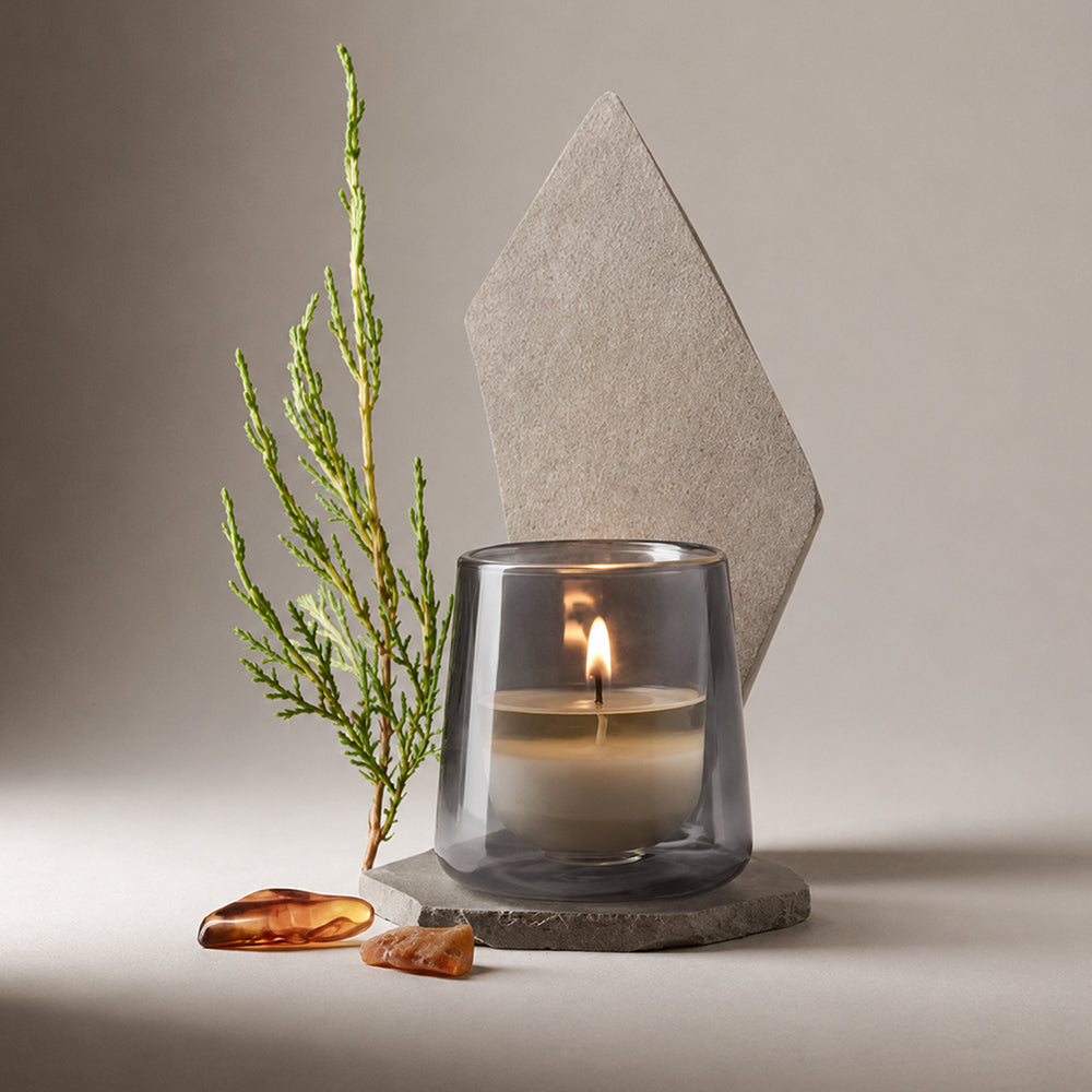 Porta Velas Vidro