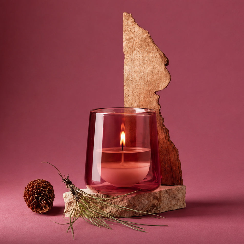 Porta Velas Vidro