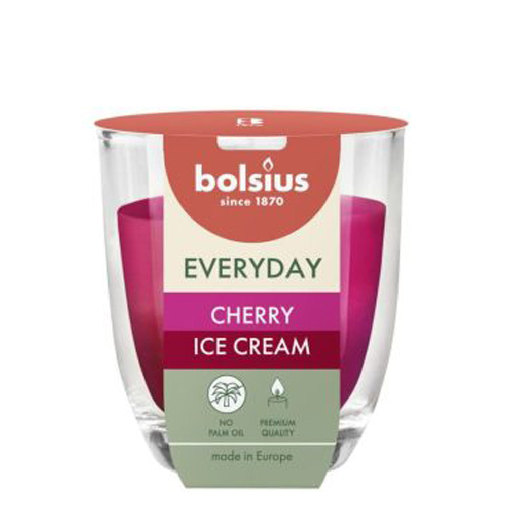 Vela Copo Aromático Gelado Cereja 21 h