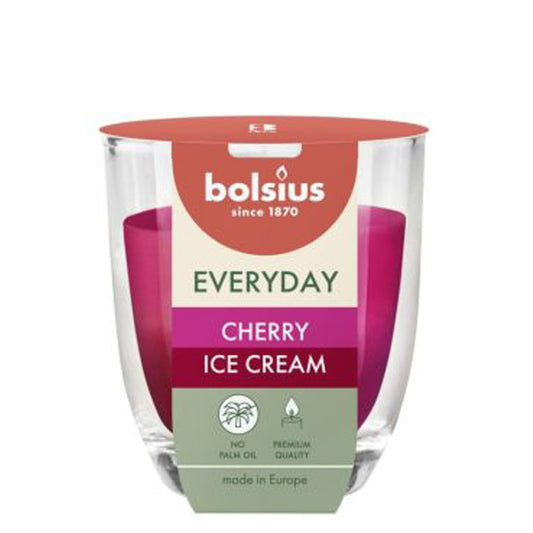Vela Copo Aromático Gelado Cereja 21 h