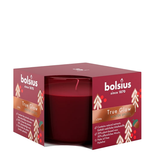 Vela Copo Aromático 63x90mm Especiarias Inverno 24h