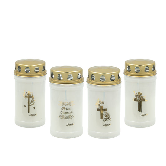 Vela Círio 30LL Motivo Sortido Pack.4  160gr