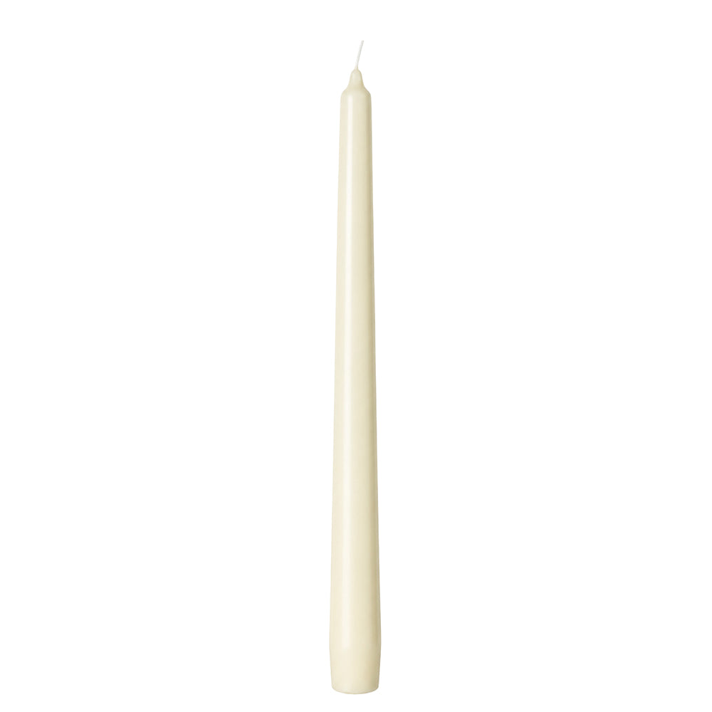 Vela Cónica Essentials 245x24mm Pack.8 Pérola Suave 7h
